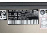 2021 G Color Code for G manufaktur Desert Silver Metallic - Color Code: 693