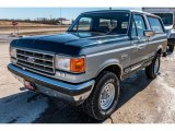 1989 Ford Bronco XLT 4x4 Front 3/4 View