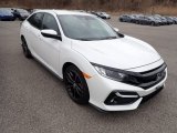 2021 Honda Civic Sport Hatchback Front 3/4 View