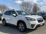 2021 Crystal White Pearl Subaru Forester 2.5i Limited #141270467
