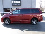 Salsa Red Pearl Toyota Sienna in 2015