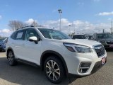 2021 Crystal White Pearl Subaru Forester 2.5i Limited #141270462