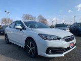 2021 Crystal White Pearl Subaru Impreza Premium Sedan #141270459