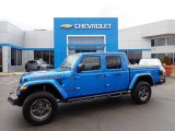 2020 Hydro Blue Pearl Jeep Gladiator Rubicon 4x4 #141270563