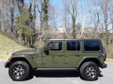 2021 Sarge Green Jeep Wrangler Unlimited Rubicon 4x4 #141270423