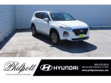 2020 Quartz White Hyundai Santa Fe SEL #141270595