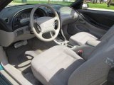 1996 Ford Mustang V6 Convertible Grey Cloth Interior