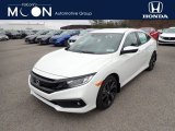 2021 Platinum White Pearl Honda Civic Sport Sedan #141270582