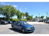 2018 Silk Blue Metallic Volkswagen Jetta SE #141288782