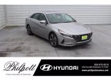 2021 Shimmering Silver Pearl Hyundai Elantra Limited #141288813