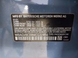 2021 8 Series Color Code for Barcelona Blue Metallic - Color Code: C38