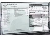 2021 Mercedes-Benz GLE 350 Window Sticker