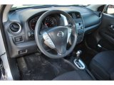 2016 Nissan Versa SV Sedan Charcoal Interior