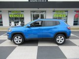 Laser Blue Pearl Jeep Compass in 2017