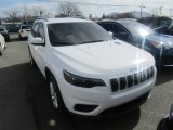 2020 Bright White Jeep Cherokee Latitude #141306503