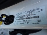 2021 F150 Color Code for Star White - Color Code: AZ