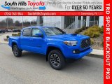 2021 Voodoo Blue Toyota Tacoma TRD Sport Double Cab 4x4 #141319104