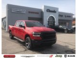 2021 Flame Red Ram 1500 Big Horn Crew Cab 4x4 #141319218