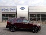 2018 Burgundy Velvet Ford Explorer XLT 4WD #141347677