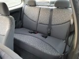 2002 Toyota ECHO Coupe Rear Seat