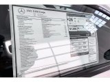 2021 Mercedes-Benz E 450 Coupe Window Sticker