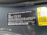 2015 4 Series Color Code for Mineral Grey Metallic - Color Code: B39