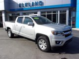 2018 Silver Ice Metallic Chevrolet Colorado LT Crew Cab 4x4 #141378689