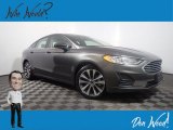 2019 Magnetic Ford Fusion SE AWD #141392009