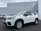 2021 Crystal White Pearl Subaru Forester 2.5i #141391895