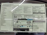 2021 BMW M4 Competition Coupe Window Sticker