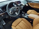 2021 BMW X3 sDrive30i Cognac Interior
