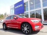 2018 Fusion Red Metallic Volvo XC60 T6 AWD Inscription #141412416