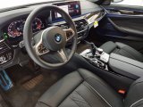 2021 BMW 5 Series M550i xDrive Sedan Black Interior