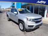 2020 Silver Ice Metallic Chevrolet Colorado LT Crew Cab 4x4 #141426097