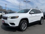 2021 Bright White Jeep Cherokee Latitude Lux 4x4 #141425917