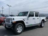 2021 Bright White Jeep Gladiator Sport 4x4 #141425911