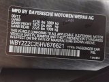 2017 i8 Color Code for Protonic Frozen Black - Color Code: P5L