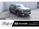 2021 Portofino Gray Hyundai Santa Fe Limited #141441345