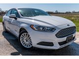 2014 Ford Fusion Hybrid S Front 3/4 View