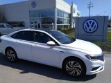 Pure White Volkswagen Jetta in 2021