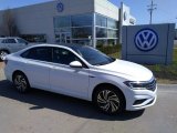 2021 Pure White Volkswagen Jetta SEL Premium #141451029