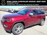 2021 Velvet Red Pearl Jeep Grand Cherokee Limited 4x4 #141451021