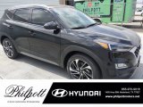 2021 Black Noir Pearl Hyundai Tucson Sport #141450999