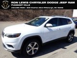 2021 Bright White Jeep Cherokee Limited 4x4 #141451016