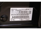 2013 Outlander Sport Color Code for Labrador Black Pearl - Color Code: X42
