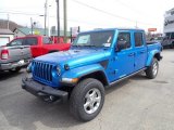 2021 Hydro Blue Pearl Jeep Gladiator Sport 4x4 #141462584