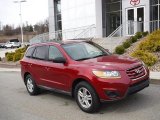 2011 Sonoran Red Hyundai Santa Fe GLS AWD #141462541