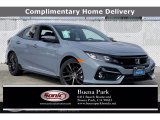 2021 Sonic Gray Pearl Honda Civic Sport Hatchback #141475822