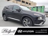 2021 Twilight Black Hyundai Santa Fe SEL #141475836