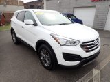 Frost White Pearl Hyundai Santa Fe Sport in 2016